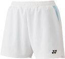 ヨネックス レディース ニットショートパンツ(ホワイト・サイズ:SS) YO-25069-011-SS YONEX