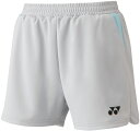 YO-25069-326-M ヨネックス レディース ニットショートパンツ(アイスグレー・サイズ:M) YONEX