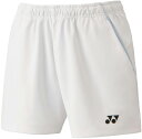 YO-25070-011-M ヨネックス レディース ニットショートパンツ(ホワイト・サイズ:M) YONEX