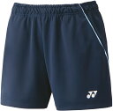 YO-25070-019-L ヨネックス レディース ニットショートパンツ(ネイビーブルー・サイズ:L) YONEX