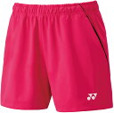 ヨネックス レディース ニットショートパンツ(ブライトピンク・サイズ:S) YO-25070-122-S YONEX