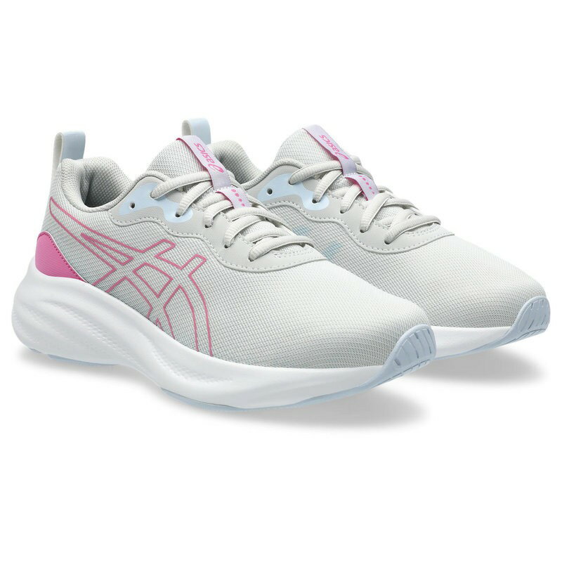 【返品種別A】□「返品種別」について詳しくはこちら□◆シンプルさと動きやすさを兼ね備えたミニマルモデル（ヒモ靴）・成長段階にあるお子様のかかとをしっかり固定し支える樹脂製ヒールカウンターを搭載。・アシックススポーツ工学研究所の蓄積データを基に作製したキッズ専用ラストを採用。・中敷のつま先部分の裏側に消臭繊維MOFFを採用。・中敷は取り外し可能で、汚れてもご家庭で手軽に洗えて清潔に保てます。・アッパーかかと部に施した反射プリントが暗い夜道で光を反射し夜間の歩行にも配慮。・パーツ数を少なくしたシンプルなデザイン。・アッパーには通気性のいいラッセルメッシュを採用。・従来モデルからミッドソールとアウターソールの硬度を低くし、クッション感をアップ。快適な走りをサポートします。・従来モデルのポイントラバーからラバー面積を増やし、耐久性に配慮。■　仕　様　■アッパー：合成繊維/人工皮革アウターソール：ゴム底インナーソール：取り外し式片足重量：約203g（※サイズ22.5cmの場合）ウイズ（足囲）：STANDARD[1154A212020235]アシックスアウトドア＞スポーツ用品＞シューズ＞キッズ・ジュニア＞スニーカー