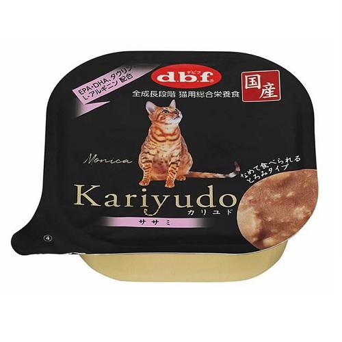 キャットフード　ウェット kariyudo　カリユドササミ　95g デビフ デビフペット カリユドササミ95G