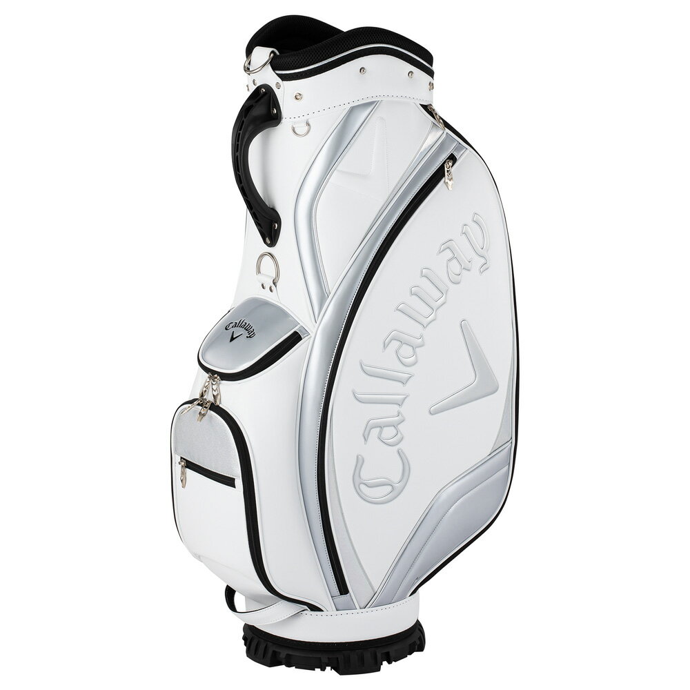 キャロウェイ　キャディバッグ　ブラック×ホワイト　エナメル　9.5型 キャロウェイキャディバッグ正規品 楽天市場】【12/1 エントリー/抽選