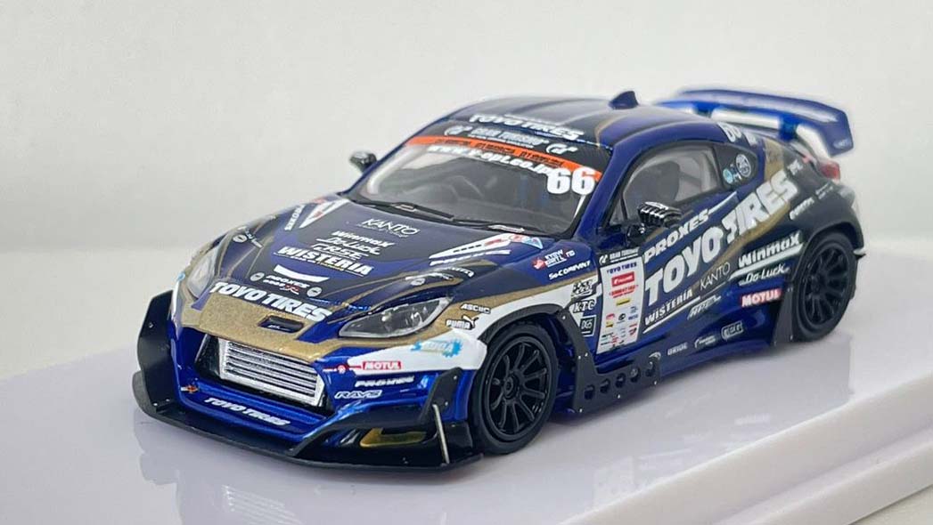 GULLIVER64 1/64 GR86 Team Toyo Tires Drift D1GP 2025 #66 H.Fujino【GU64102】 ミニカー...