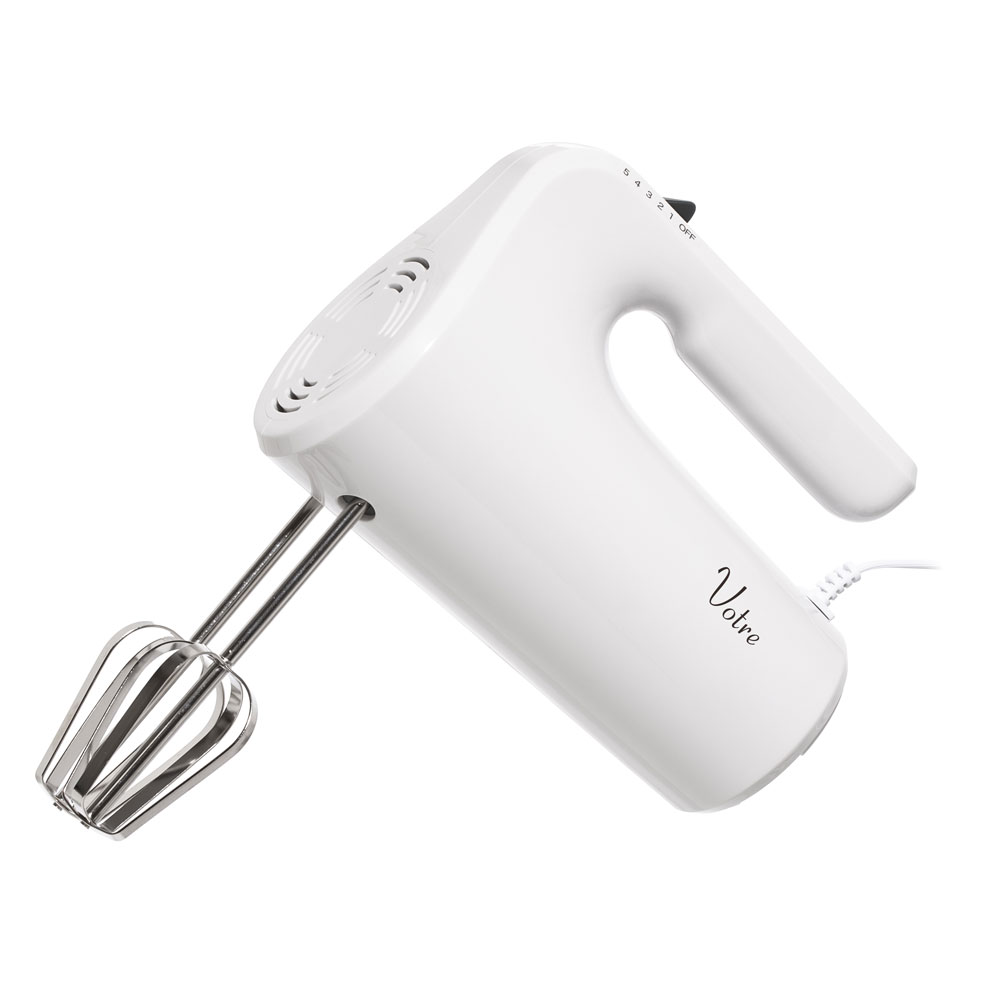 YAMAZEN ハンドミキサー ホワイト YHMA-S90-W Votre ヴォトレ [YHMAS90W]