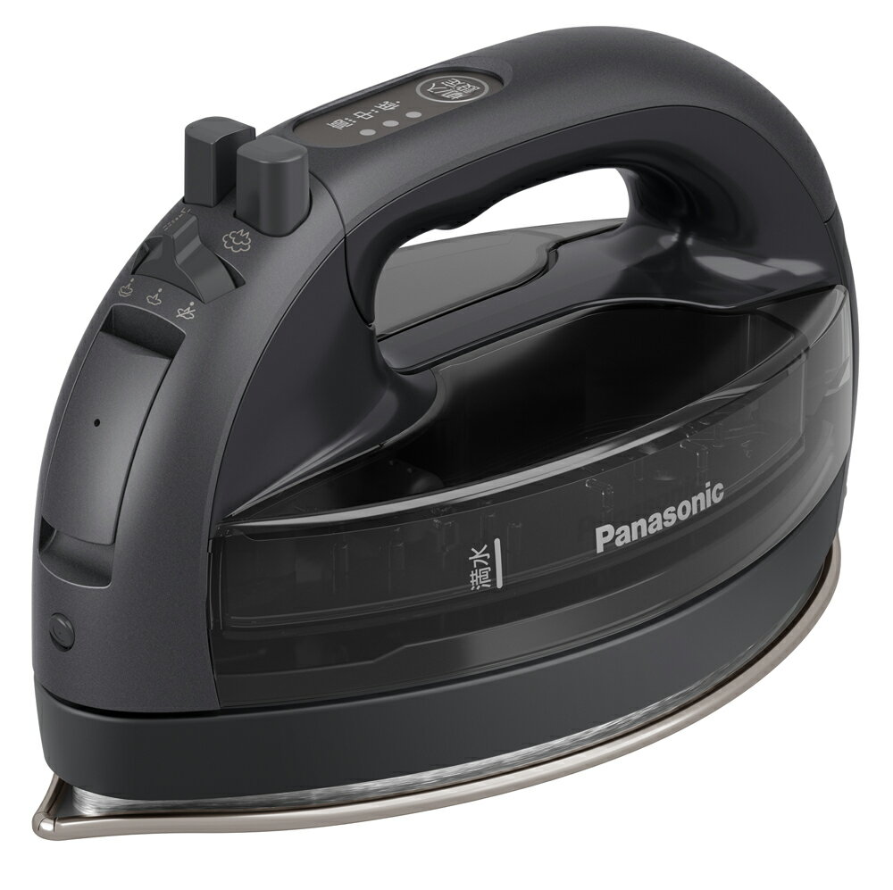 パナソニック コードレススチームアイロン（カームブラック） NI-WL710-K Panasonic [NIWL710K]