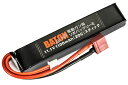 BATON BATON airsoft 電動ガン用リポバッテリー 11.1v1100mAh 40C - 20C ショートスティック Tコネクター エアガン