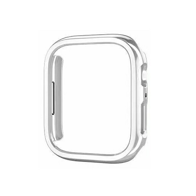 GAACAL（ガーカル） Apple Watch 4-6/SE1-2 【40mm】 プラスチックフレーム（メタリックシルバー） W00224S2