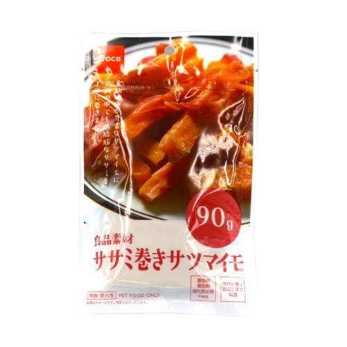 良品素材 ササミ巻きサツマイモ 90g イトウアンドカンパニーリミテッド ササミマキサツマイモ90G