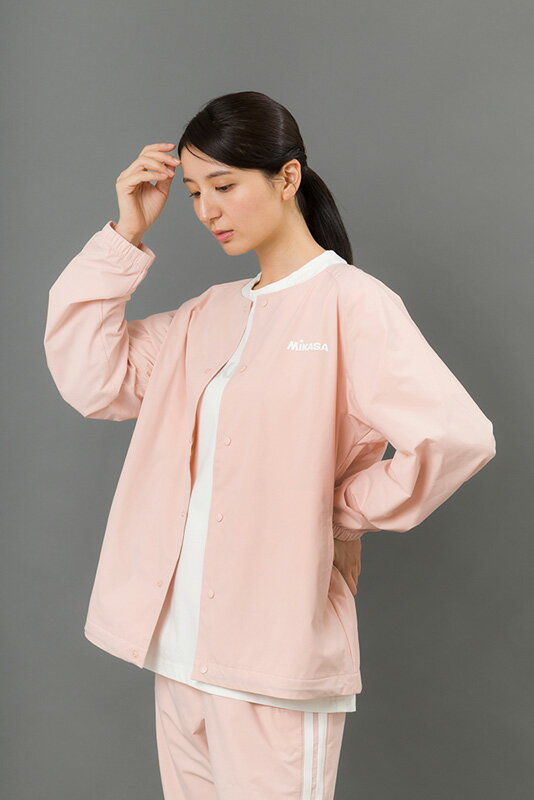 ミカサ ウィンドブレーカー（ピンク・サイズ：XXL） 2610-P-XXL