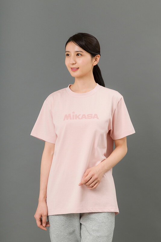 乐天商城 - ミカサ 半袖Tシャツ（ピンク・サイズ：M） 2600-P-M