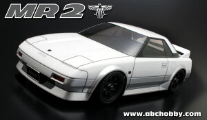 ABCホビー 【再生産】1/10 01スーパーボディミニ : トヨタ・MR2(AW11)【67307】 ラジコン用