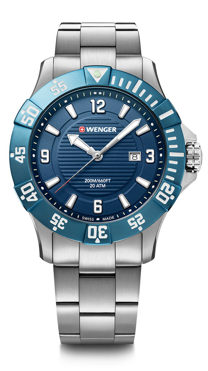 ウェンガー 腕時計（メンズ） ウェンガー 【国内正規品】WENGER　SEAFORCE クオーツ　メンズタイプ 01.0641.133【返品種別B】