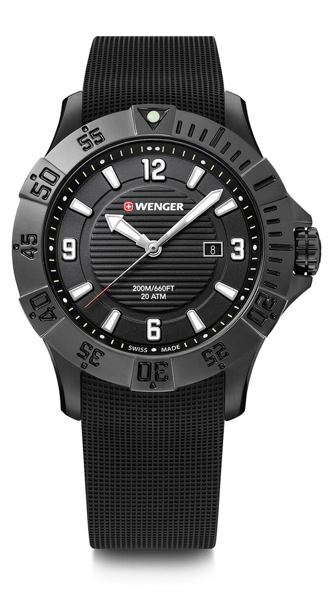 ウェンガー 腕時計（メンズ） ウェンガー 【国内正規品】WENGER　SEAFORCE クオーツ　メンズタイプ 01.0641.134【返品種別B】