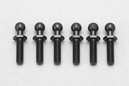 Rakuten - ヨコモ ロッドエンドボール LL サイズ (6個入) 全長 16.8mm/ネジ部 10.0mm【ZC-206LLHA】 ラジコンパーツ