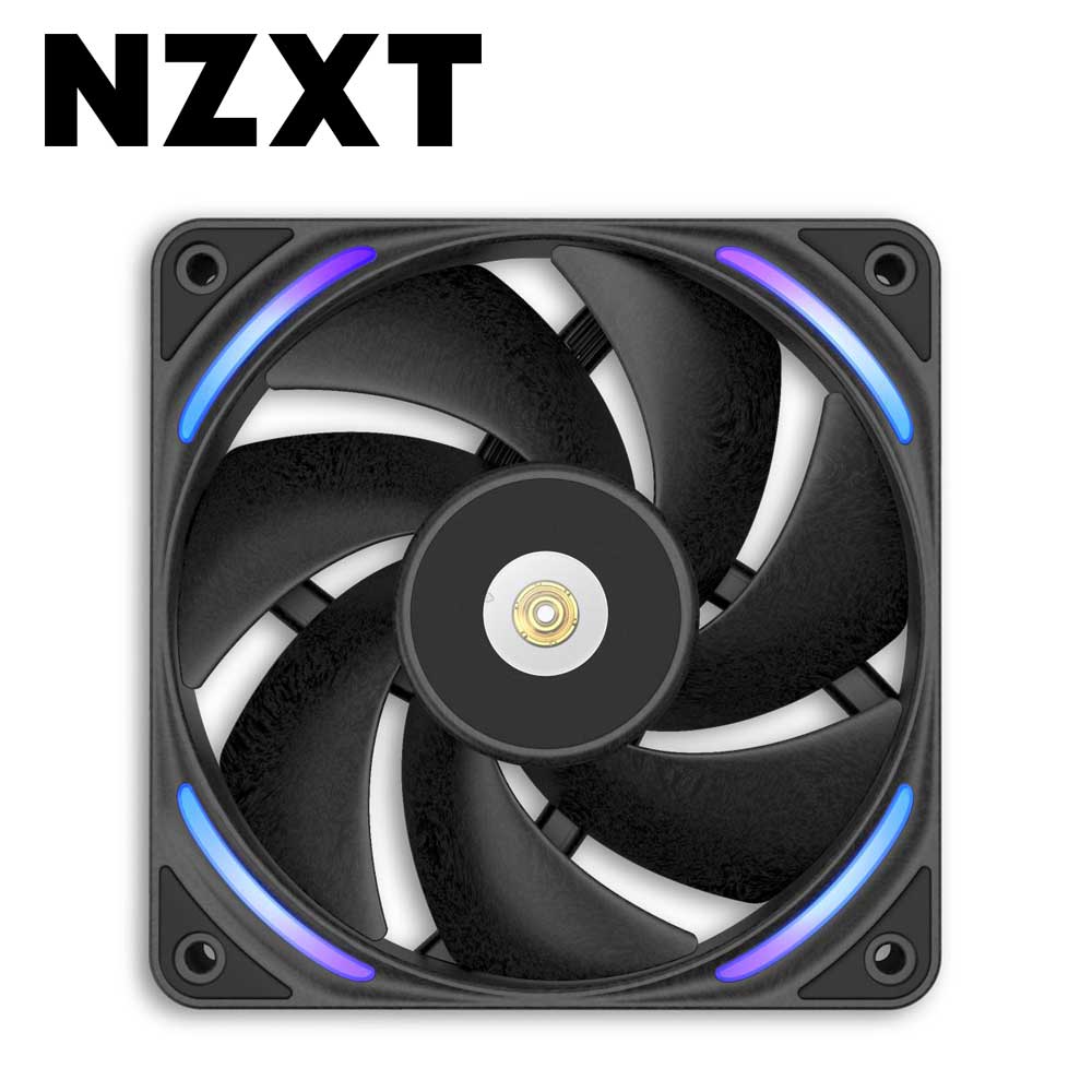 NZXT RGB パフォーマンスファン F120 X 120mm（ブラック） RF-U12PN-B1