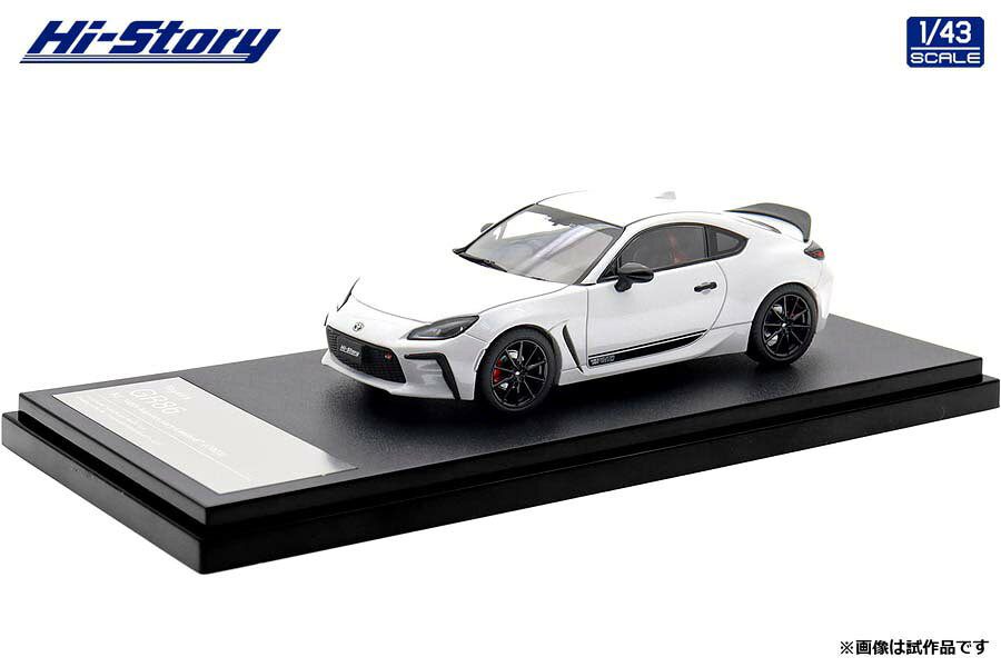 ハイストーリー 1/43 Toyota GR86 特別仕様車 RZ "40th Anniversary Limited"(2023) クリスタルホワイトパール【HS565WH】 ミニカー