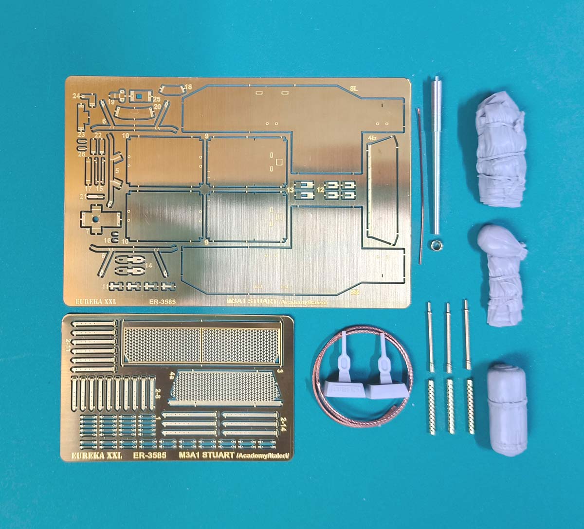 EUREKA XXL 1/35 WWII ����ꥫ M3A1�����奢���ȷ���� ���åץ��졼�ɥ��å�(�����ǥߡ�/���������)��ER-358...
