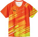 ヴィクタス 卓球 ユニセックス エナジーゲームシャツ(オレンジ・サイズ:2XL) TSP-612202-2000-2XL VICTAS