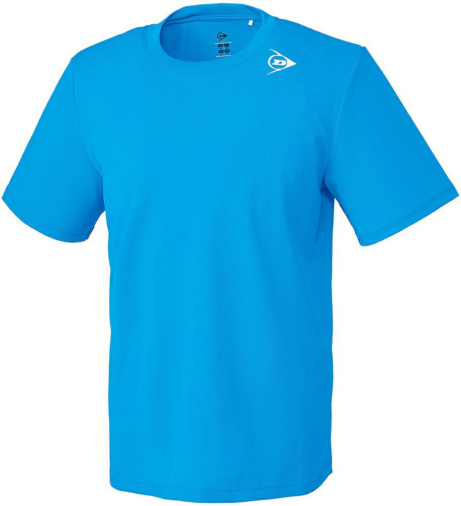 DUN-DAL8143-509-XO ダンロップ ユニセックス ドライTシャツ（ブルー・サイズ：XO） DUNLOP