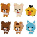 カワダ 【1パック】nanoblock(ナノブロック) ミニナノ リラックマ vol.3【NBMC_54】 ナノブロック