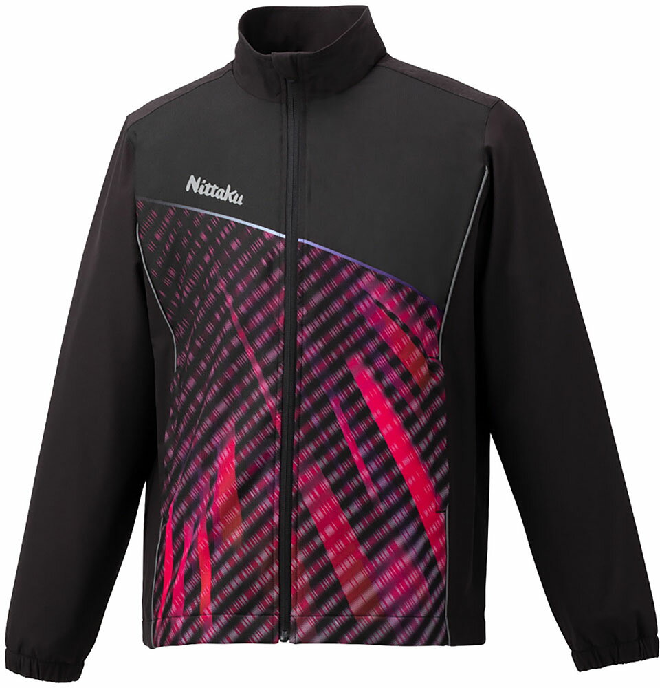 NT-NW2873-21-M ニッタク 卓球ウェア ユニセックス RFウォームアップシャツ（ピンク・サイズ：M） Nittaku