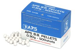 【返品種別B】□「返品種別」について詳しくはこちら□※画像はイメージです。実際の商品とは異なる場合がございます。【商品紹介】マルゼン APS BB 0.30g弾 （500発入）です。模型＞モデルガン・エアガン＞消耗品・メンテナンスパーツ＞BB弾・弾速計・ローダー