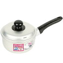 マイセレクト アルミ片手鍋14cm(内面ふっ素加工)HB-3075 パール金属 HB-3075 アルミカタテ 14フツソ