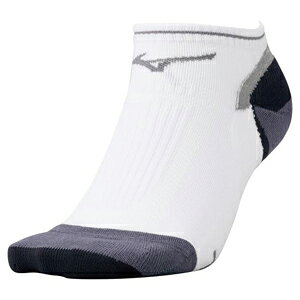 ミズノ 男女兼用 ランニングソックス（ホワイト・サイズ：21～23） J2MX05020121-23 mizuno ランソックス42.195