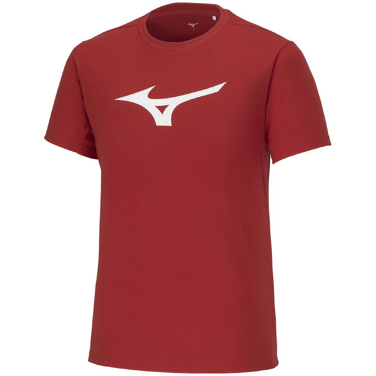 ミズノ Tシャツ（チャイニーズレッド・サイズ：XL） 32MAA15562XL MIZUNO