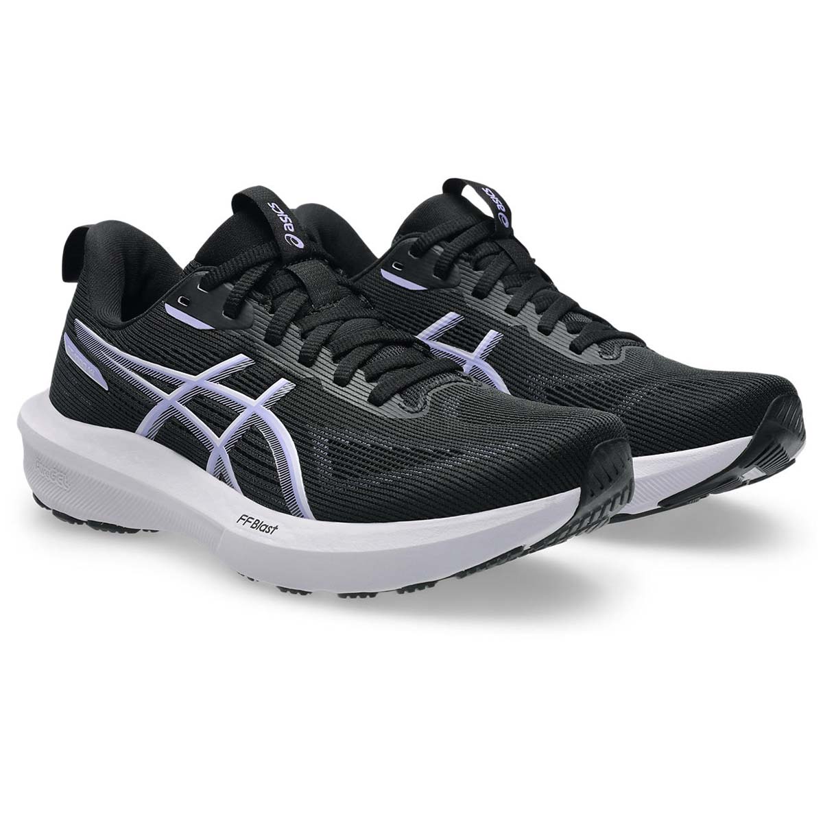 アシックス レディース ランニングシューズ GT-1000 14 WIDE（BLACK/LILACHINT・サイズ：24.0cm） 1012B858-004-24.0 asics