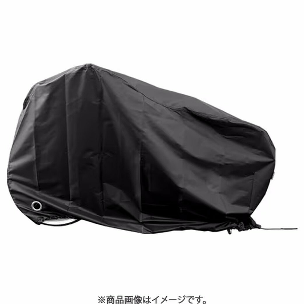 大阪繊維資材 INFIMO 自転車カバー 16〜22インチ 子ども自転車用 ブラック IMA81105(4)