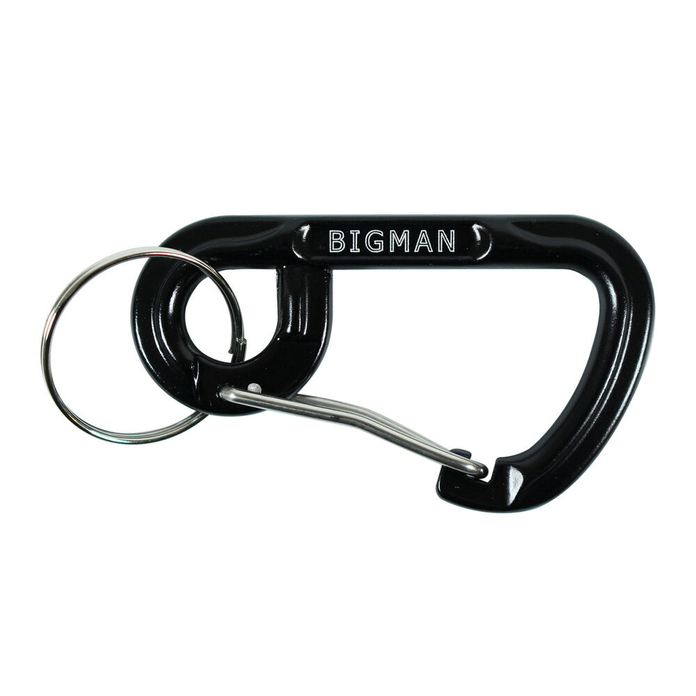 Mountaineering, Trekking - イトー CARABINER 37×60×8mm Oリング付 ブラック #059565