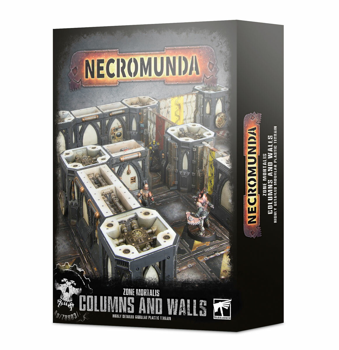 ゲームズワークショップ NECROMUNDA ZONE MORTALIS: COLUMNS ＆ WALLS ネクロムンダ