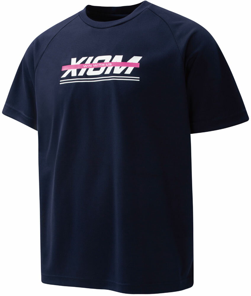 TKU-81103 エクシオン カラーライン Tシャツ（パープル・サイズ：S） XIOM