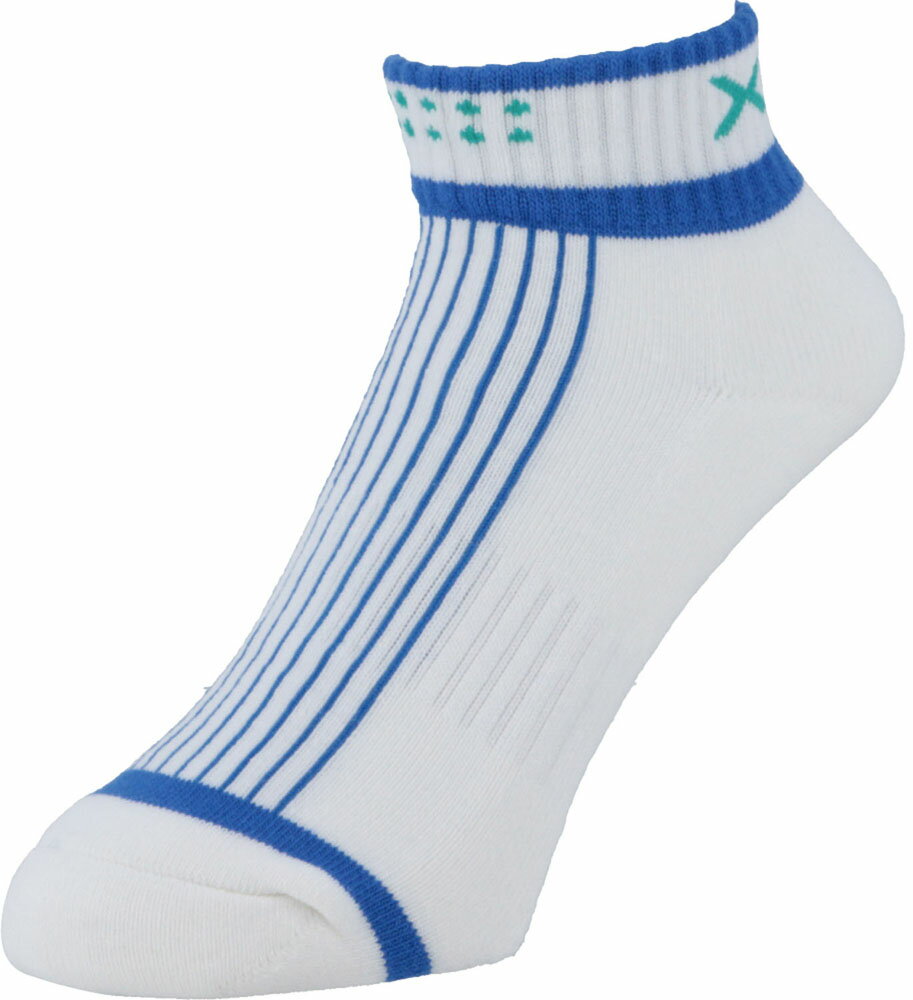 TKU-SOC00002-010-M エクシオン ユニセックス イレブンソックス(ブルー・サイズ:M(22.0-24.5cm)) XIOM