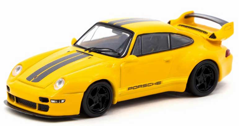 ターマックワークス 1/64　993 Remastered By Gunther Werks Yellow【T64-TL054-YL】 ミニカー