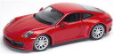 WELLY 1/24 ポルシェ 911 カレラ 4S(レッド) ミニカー