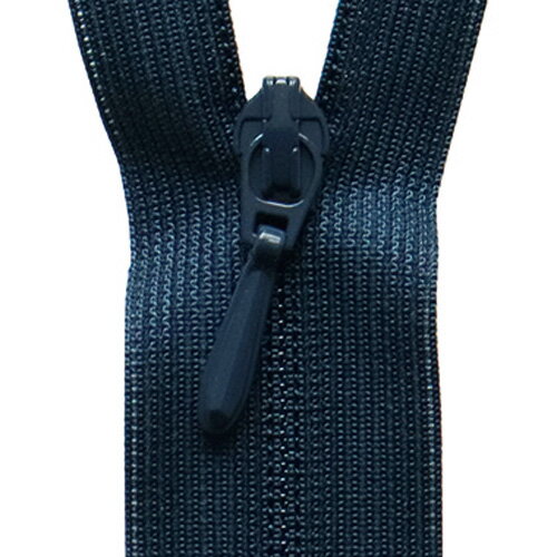 Fasteners - YKK 裏使い コイルオープンファスナー 56cm 同色3本入 紺 3COR56-560
