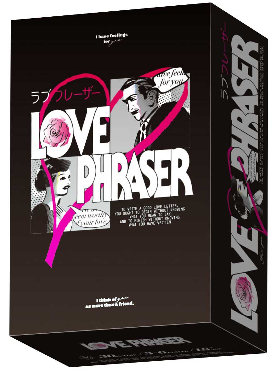 Anaguma LOVE PHRASER / ラブフレーザー ボードゲーム