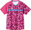 TSP-612201-7000-4XL ヴィクタス 卓球 ユニセックス ダズルゲームシャツ（ピンク・サイズ：4XL） VICTAS