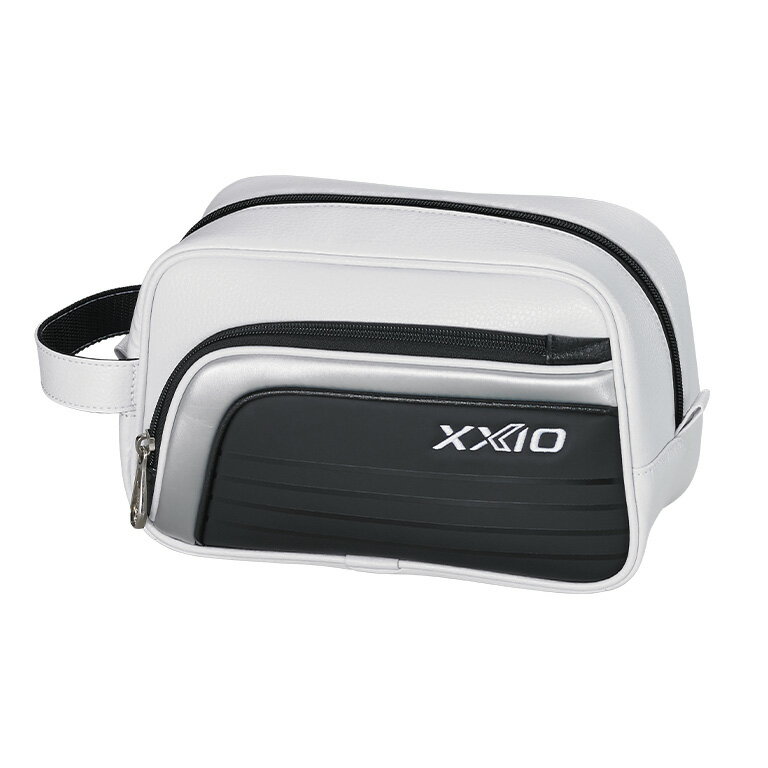 ダンロップ　ゼクシオ ラウンドポーチ（ホワイト） GGB-X163RP-WH DUNLOP XXIO ゴルフ