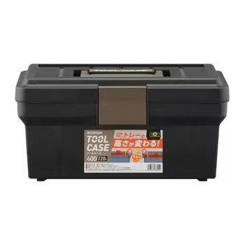 アイリスオーヤマ ツールケース ブラック/サンドベージュ TCR-400