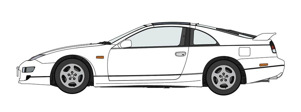 ハセガワ 1/24 ニッサン フェアレディZ （Z32） バージョンR ツインターボ 2by2 （1998） “ホワイトパール”【20817】 プラモデル