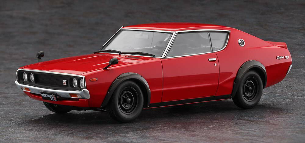ハセガワ 1/24 ニッサン スカイライン 2000GT-R （KPGC110） “レッドカラー”【20818】 プラモデル