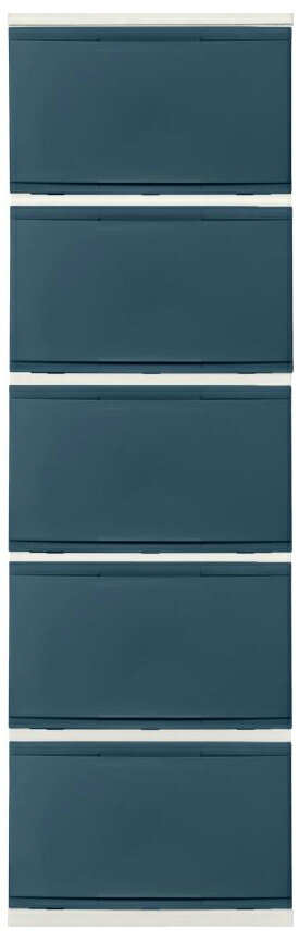 グリーンパル LIVINEウォールチェスト5段 インディゴ LW-2523 [LW2523グリンパル]