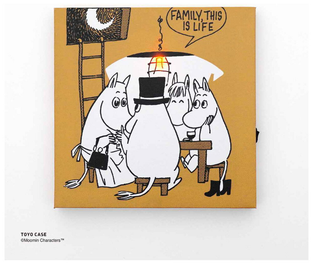 【返品種別A】□「返品種別」について詳しくはこちら□◆ムーミンのLEDキャンバスアート◆音や振動に反応してキャンバスアートが点灯します◆「レッド・ブルー」は明かりが常時灯ります◆「グリーン・イエロー」は、明かりがゆらゆらと揺らめきます◆壁掛...