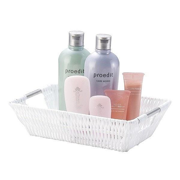 Laundry Containers - 株式会社ちどり産業 バスケット 角型 S 58-35WH 収納ケース [5835WH]