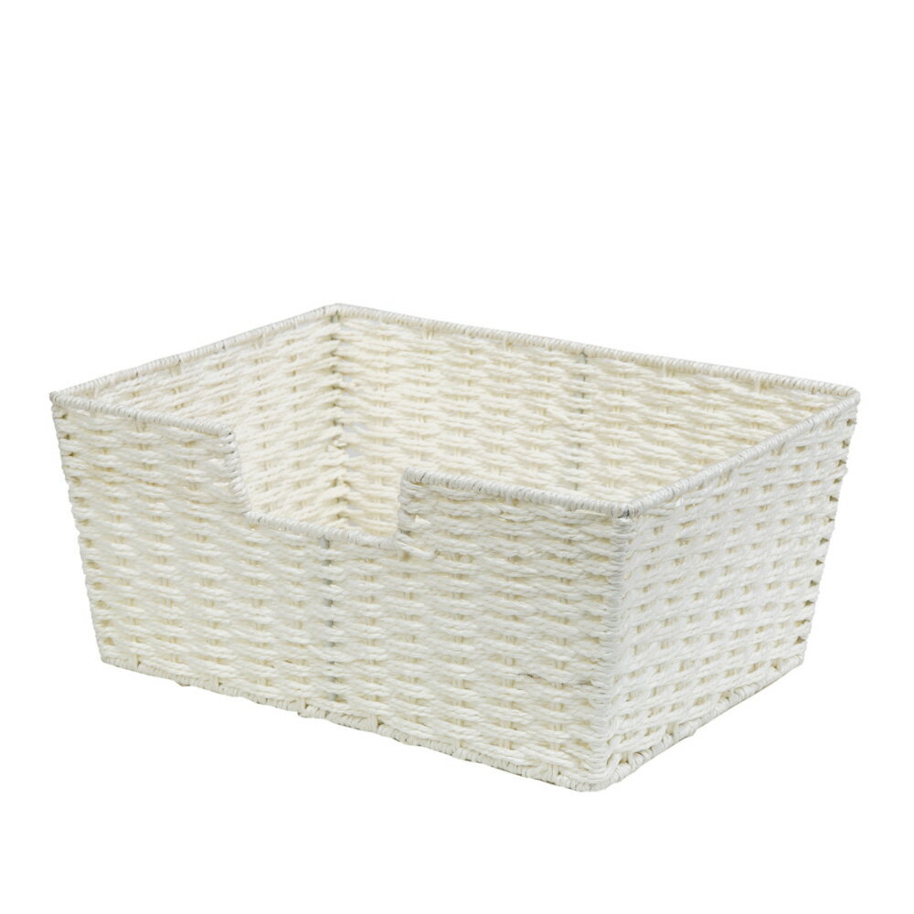 Other - 株式会社ちどり産業 収納ボックス 幅34×奥行24×高さ15cm Lサイズ（ホワイト） CH-543WH 収納ケース [CH543WH]